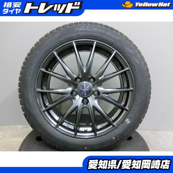 現行 60プリウス 新品 スタッドレス 中古 ホイール 4本 SET  