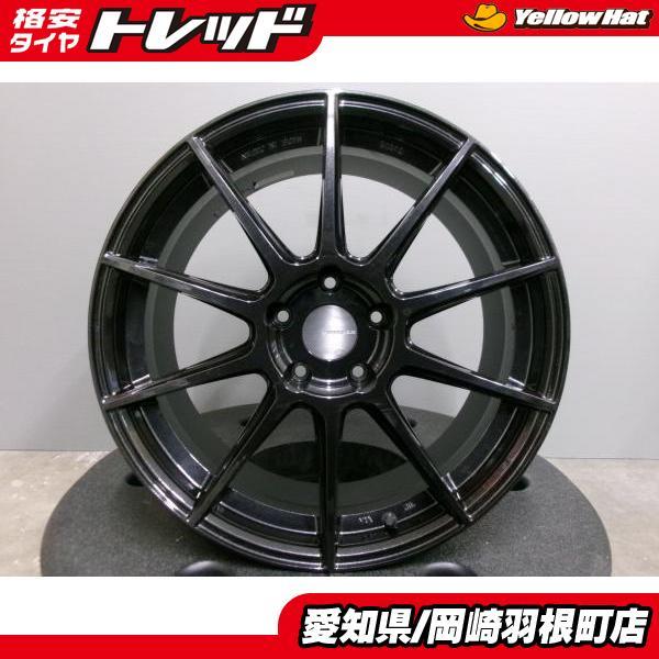 中古 ブリヂストン ポテンザ SW010 社外アルミ ホイール 18インチ 8.5J
