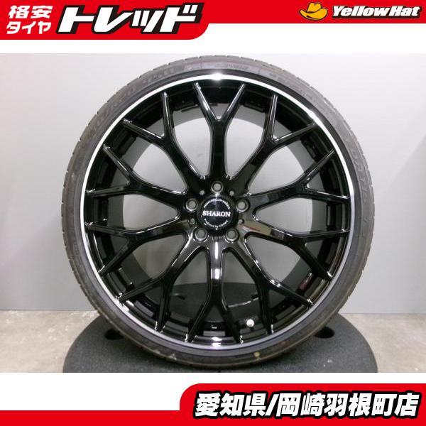 中古 夏タイヤ 245/30R20 社外アルミ ホイール 20インチ 5H114.3