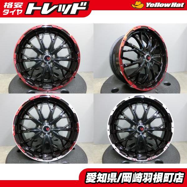 中古 18インチ ホイール 4本セット 格安 レアマイスター LMG VASTIA 