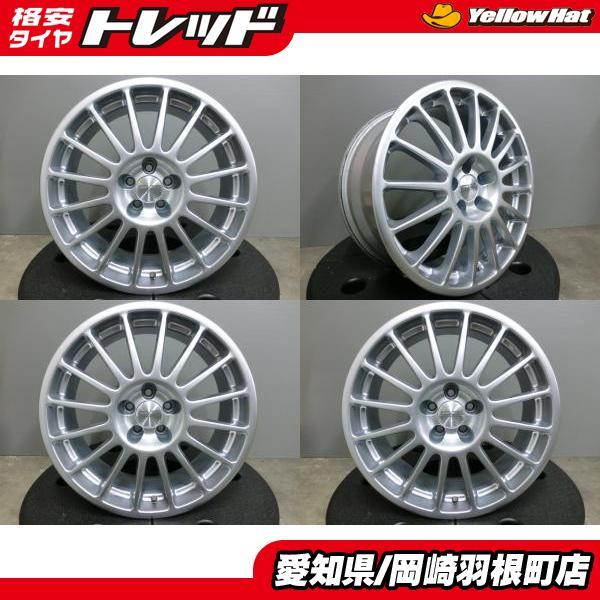 中古 4本セット OZ レーシング スーパーツーリズモ 18インチ 8J +35 5 