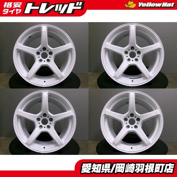 WORK EMOTION WFT 18インチ 9.5J ET22 5H PCD114.3 中古 ワーク