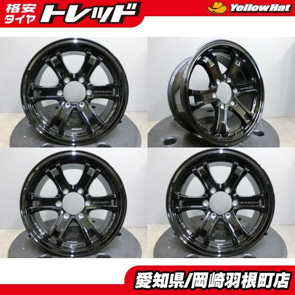 Weds Keeler force17インチ ホイール4本セット ウェッズ KEELER FORCE 中古 ホイール 4本セット 17×7.5J ET25 139.7
