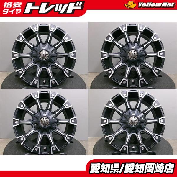 中古 CRIMSON MG MONSTR アルミホイール 17インチ 7J +38 6H139