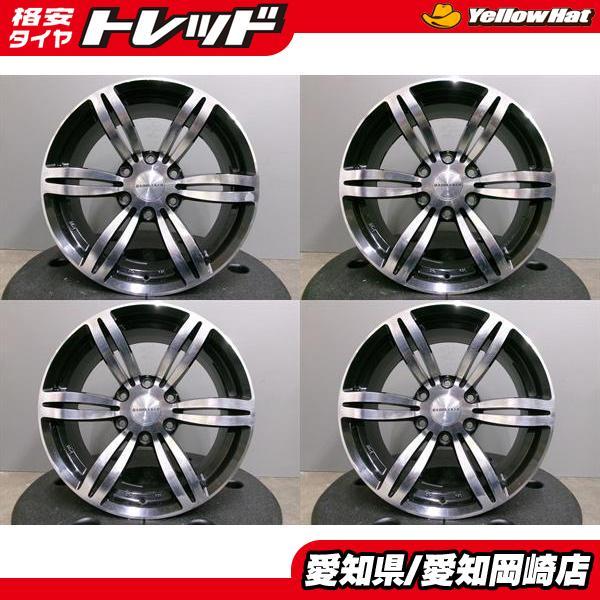ハイエース 中古 アルミホイール 415COBRA BADRUCKER 18インチ 8J+38 