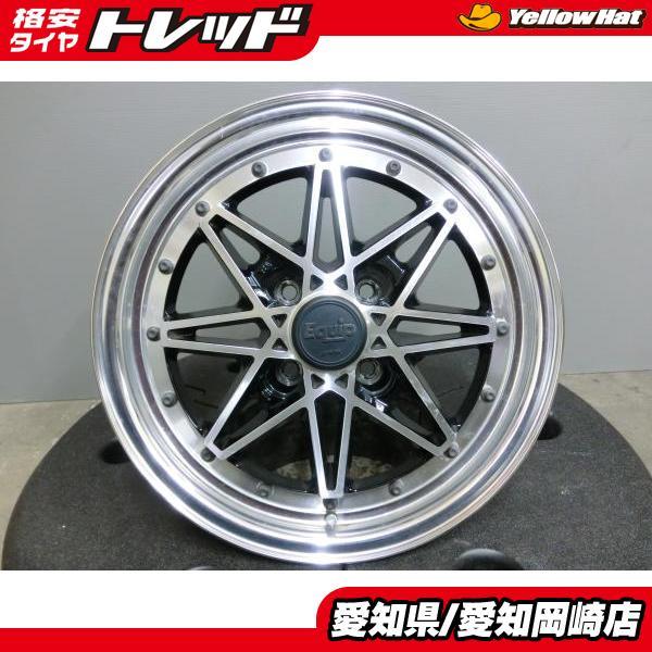 WORK ワーク Equip エクイップ03 15×5.0J +42 PCD100 4穴 中古 1本 