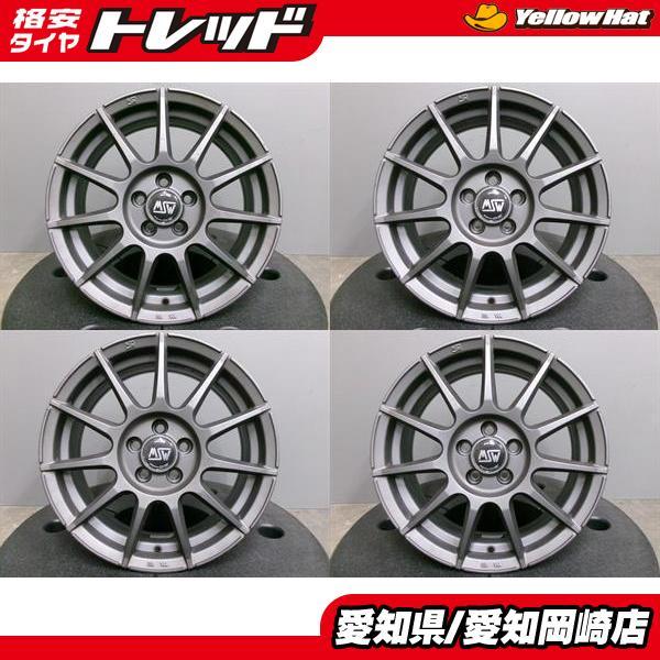 中古 OZレーシング MSW85 アルミホイール 16インチ 6.5J ET40 5H