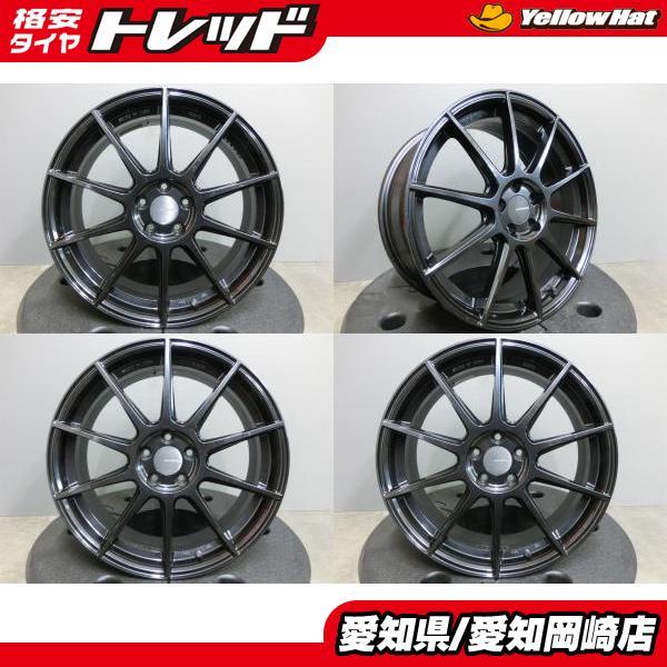 POTENZA SW010 18インチホイール 86.BRZ.プリウス など GR86 プリウス 中古 4本セット 希少 ブリヂストン POTENZA SW010 18