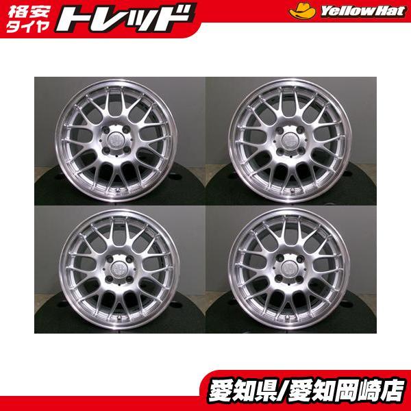 中古 ブリヂストン ERGLANZ EX 15インチ 6.5J ET38 4H100 アルミ 