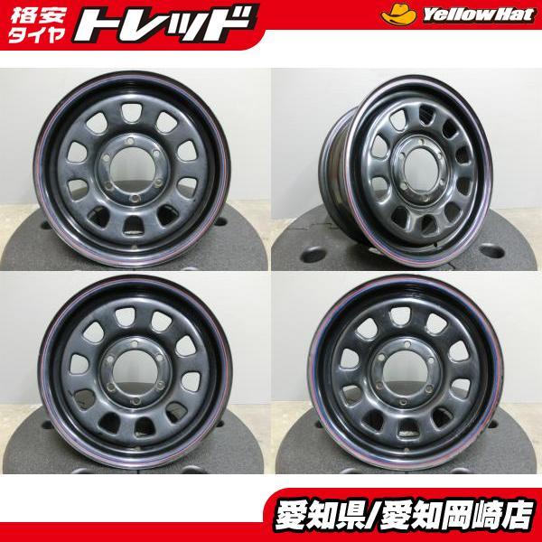 ハイエース200系 デイトナEURO 16インチ ４本 200系 ハイエース DAYTONA デイトナ 4本セット ホイール 中古 16インチ