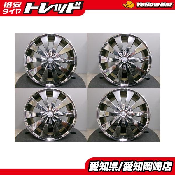 中古 バドックス ロクサーニ テンペスト 17インチ 7J ET28 8HM アルミ