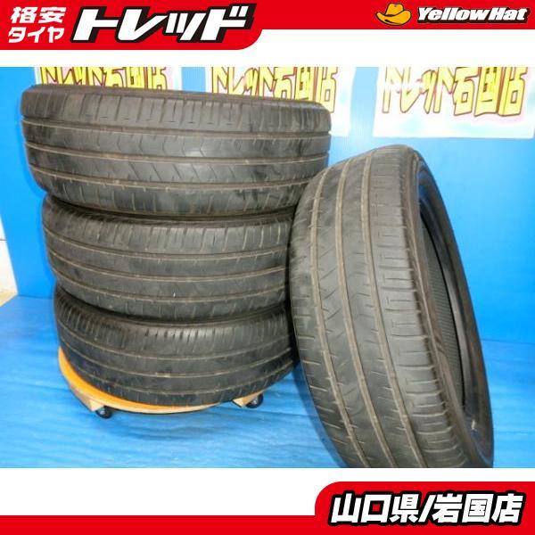送料無料 中古 ブリヂストン エコピア NH100RV 205/55R17 91V 4 
