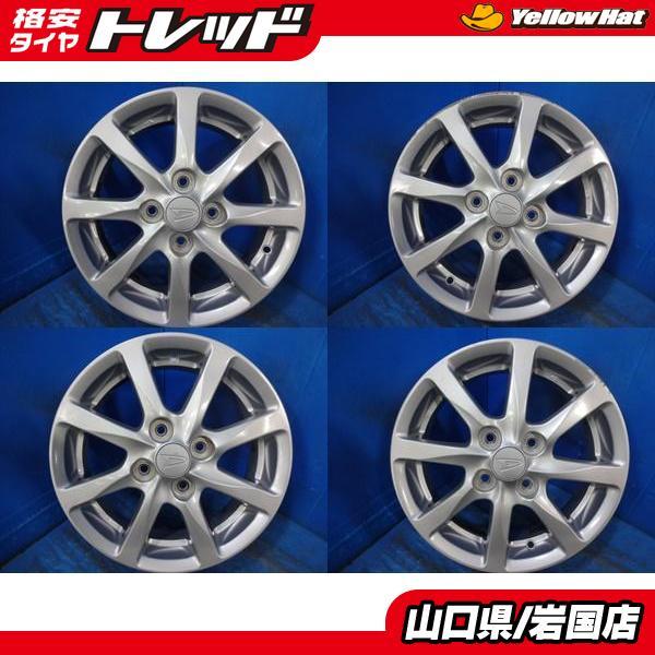 送料無料 中古品 DAIHATSU ダイハツ 純正アルミホイール 4本 送料無料 中古品 DAIHATSU ダイハツ 純正アルミホイール 4本