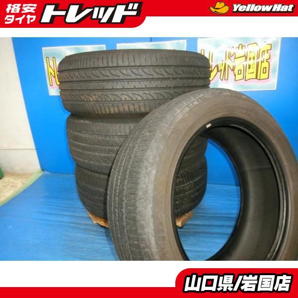ヨコハマタイヤ 送料無料 中古 ジオランダー SUV 225/55R18 98V