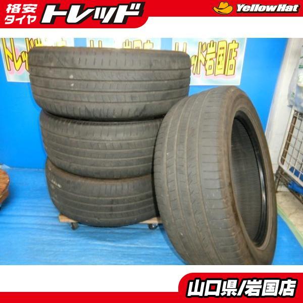 送料無料 中古 ブリヂストン アレンザ 235/55R18 100V 4本 NX RAV4 