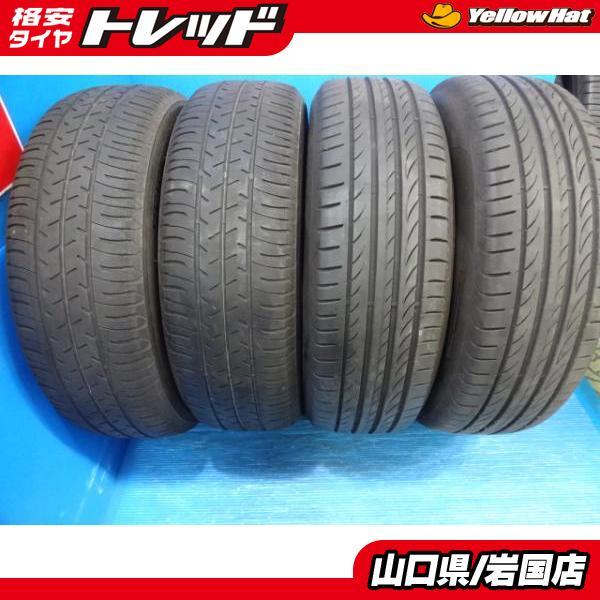 BRIDGESTONE（ブリヂストン） 送料無料 中古 不揃い 夏タイヤ 4本 