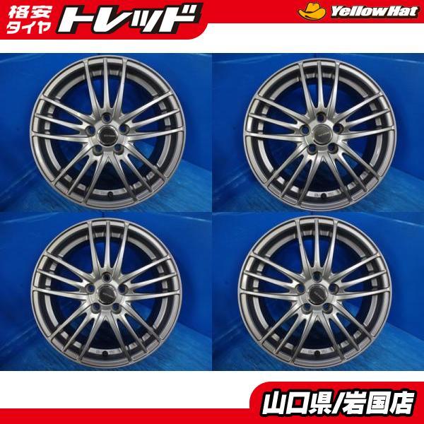 ■BSアルミ　エコフォルム■16インチ中古アルミホイール　4本 □BSアルミ エコフォルム□16インチ中古アルミホイール 4本 中古