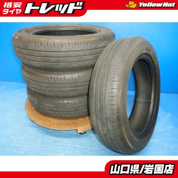 ●３０中古ダンロップ　ENASAVE ＥＣ３００　１５５／６５Ｒ１４　タイヤ4本 DUNLOP（ダンロップ） 送料無料 中古 エナセーブ EC300+ 155/65R14 75S