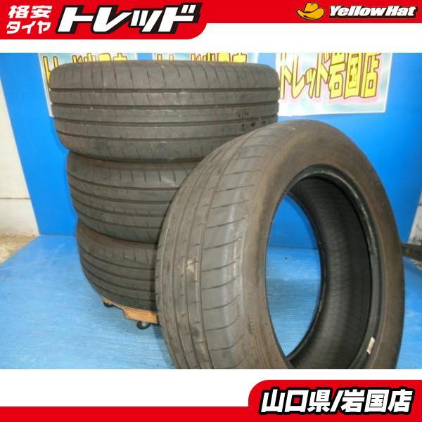 グッドイヤー（GOODYEAR） 送料無料 中古 イーグル F1 235/55R17 99H 4