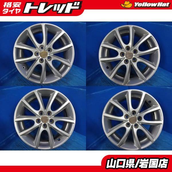送料無料 中古品 SUBARU スバル ENKEI製 インプレッサ 純正アルミ