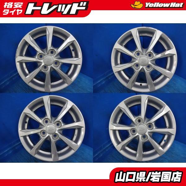 ダイハツ　ムーヴ　純正ホイール 送料無料 中古品 DAIHATSU ダイハツ ムーヴ 純正アルミホイール 4本 14