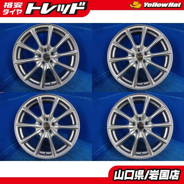 送料無料 中古アルミホイール 4本 ブリヂストン ECOFORME エコフォルム