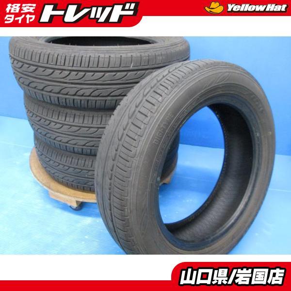 DUNLOP（ダンロップ） 送料無料 中古 EC202 155/65R14 75S 4本 ワゴンR