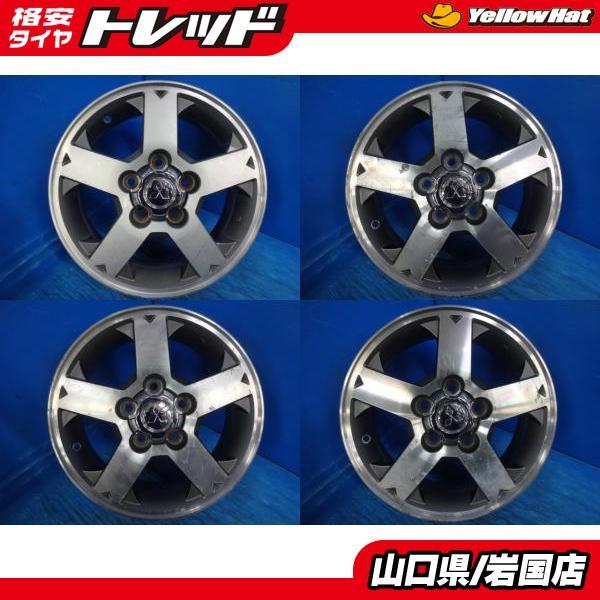 送料無料 中古品 MITSUBISHI 三菱 ミツビシ パジェロミニ 純正アルミ 
