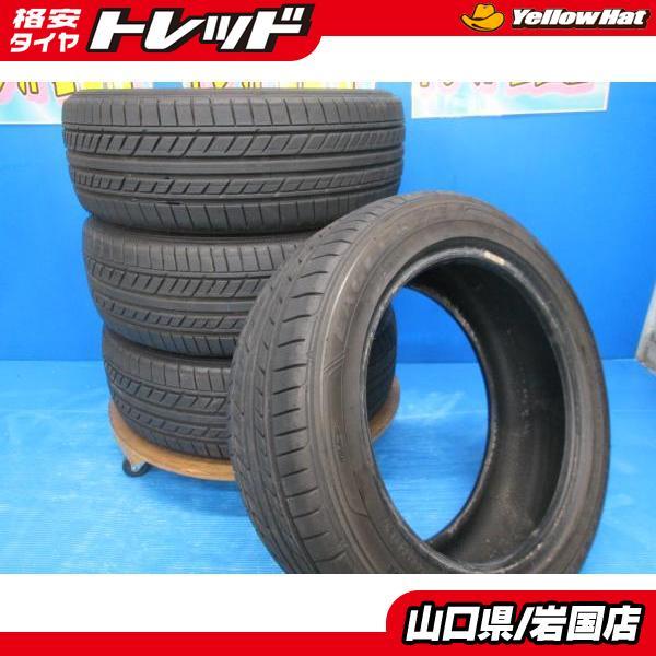 送料無料 中古 グッドイヤー イーグル LS EXE 185/55R15 82V 4本 bB アップ エリーゼ フィアット 500 パンダ デミオ フィット ラ