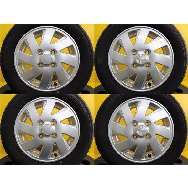中古 タイヤホイール 4本セット ダイハツ純正 13インチ ヨコハマ ブルーアース Ae01 155 65r13 17年製 ミラ エッセ ムーヴ ダイハツ 軽自動車 に E063 タイヤショップトレッド 通販 Yahoo ショッピング