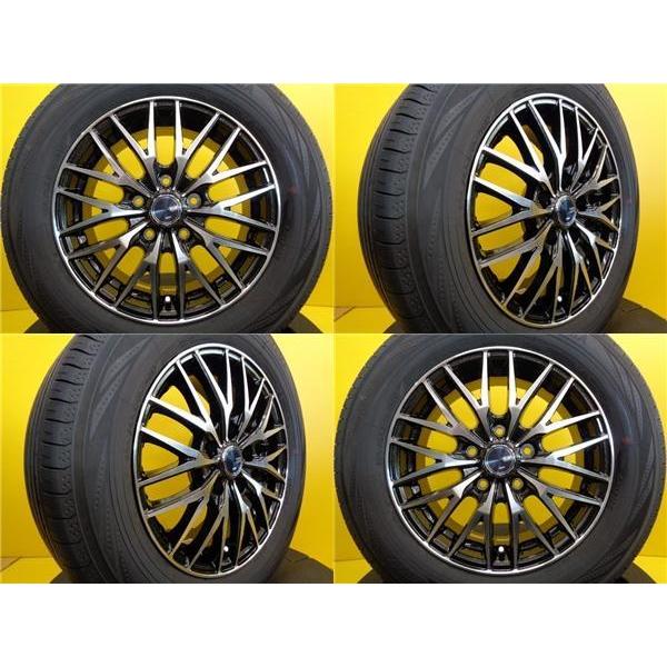 タイヤホイール 4本セット 新品 VENES 15インチ + 中古 ヨコハマ  