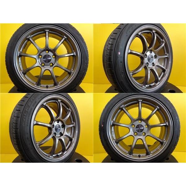 FALKEN(タイヤ) 中古 タイヤホイール 4本セット ENKEI PF09 18 FALKEN(タイヤ) 中古 タイヤホイール 4本セット ENKEI PF09 18