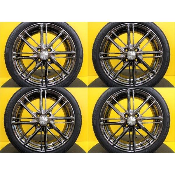 タイヤホイール 4本セット 中古 ECOFORME 16インチ + 新品 WR R330 165 
