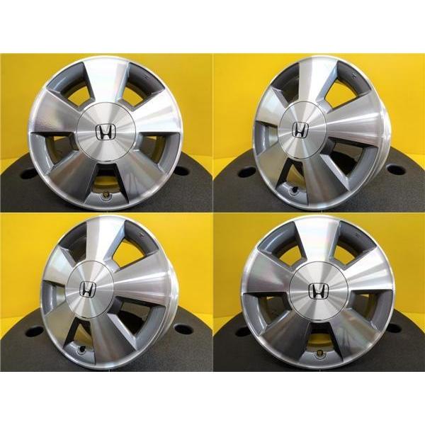 中古ホイール ホンダ ゼスト純正 14インチ 4.5J +45 4H100 ハブ56mm