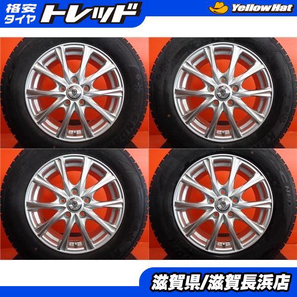 カローラクロス C-HR 冬タイヤ ケンダ KR36 215/65R16 2018年製 ELDA 