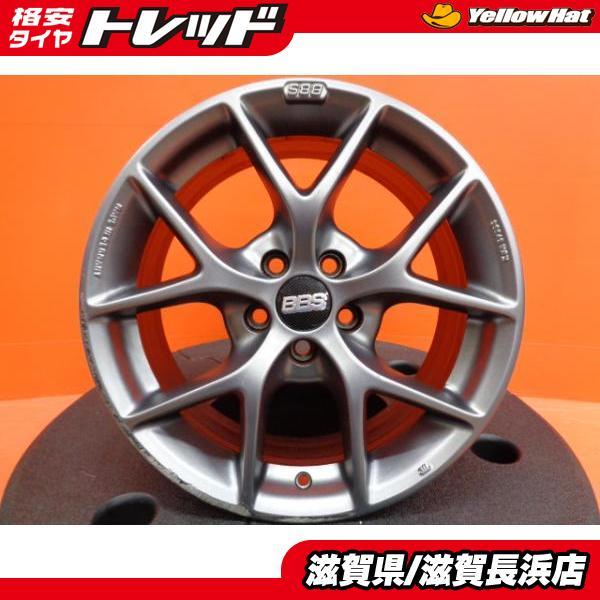 アウディ A1 8X ポロ 6R 中古ホイール 4本 BBS SR SR031 16インチ 7.0J 