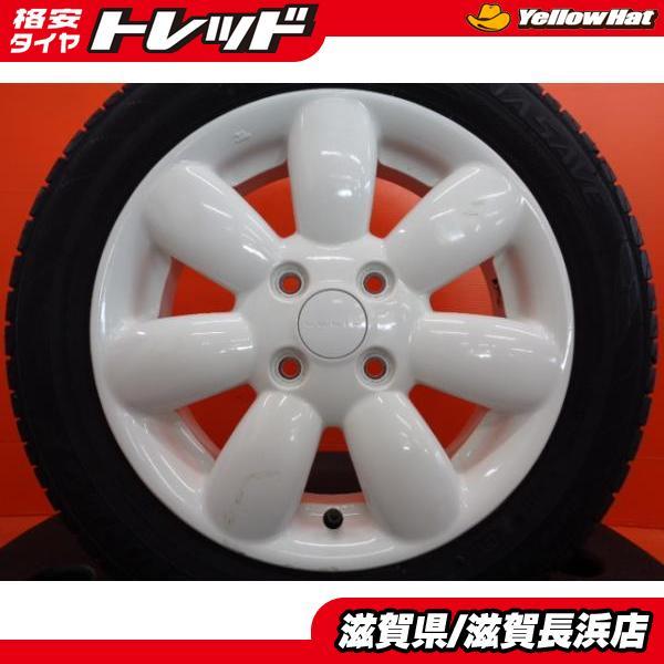 スズキ ラパン 純正ホイール4本セット ノーマルタイヤ