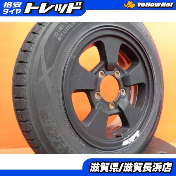 ジムニー 冬タイヤ ダンロップ SJ8 175/80R16 2018年製 スズキ 