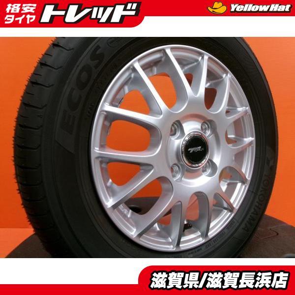 エブリイワゴン 中古 TOPRUN 13インチ 新品 ヨコハマ ECOS ES31 155  