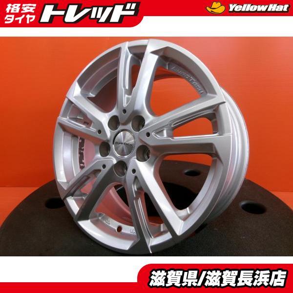 VW POLO 中古ホイール 4本 EUROTECH 15インチ 6.0J +38 5H-100 ハブ
