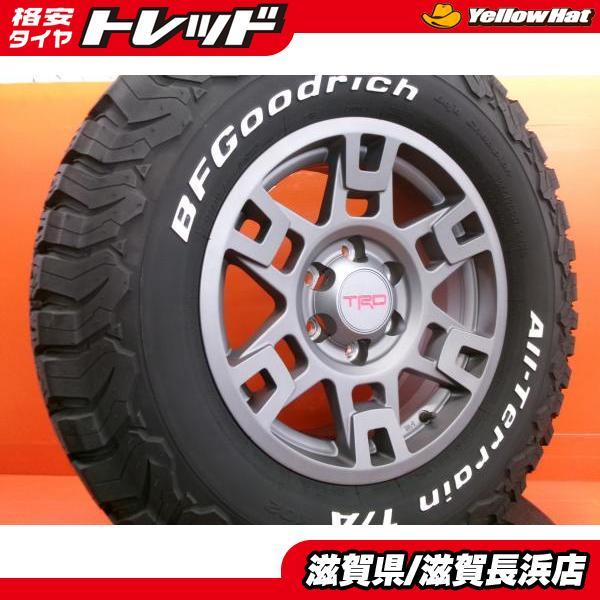 TRD 17インチBFグットリッチオフロードタイヤセット BFグッドリッチ FJクルーザー 中古 USトヨタ TRD 17インチ All