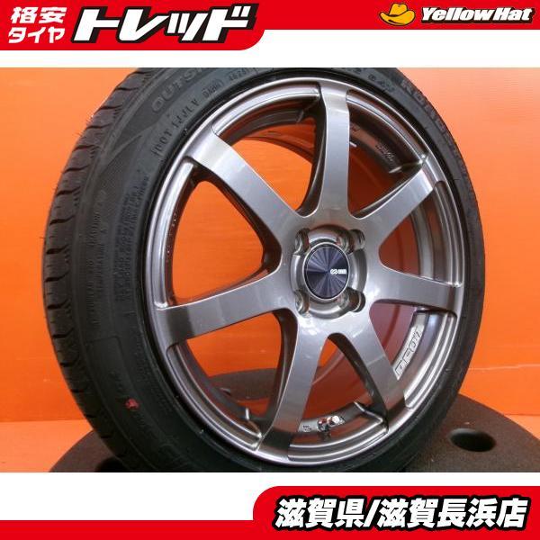 ロードスター ND系 中古 ENKEI PF07 16インチ 4H-100 新品 RS ES04 195 