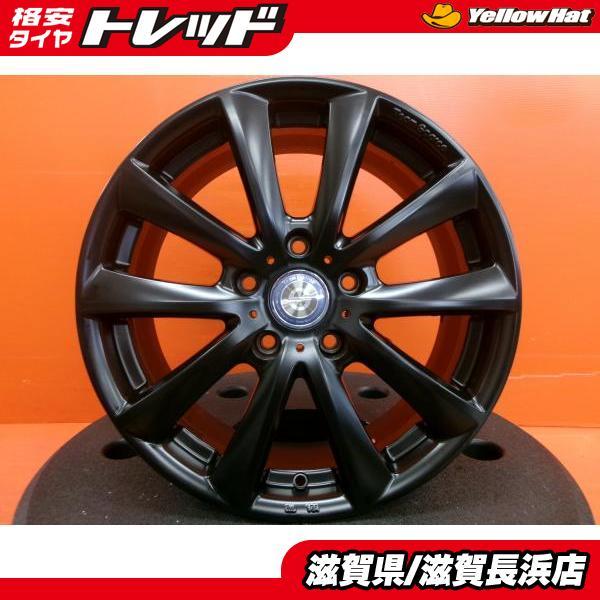 中古ホイール 4本 TeamSparco Valosa 18インチ 8.0J +50 5H-127 ハブ