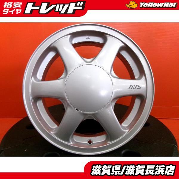 中古ホイール 4本 ヨコハマ AVS MODEL6 16インチ 6.0J +40 4H-114.3 