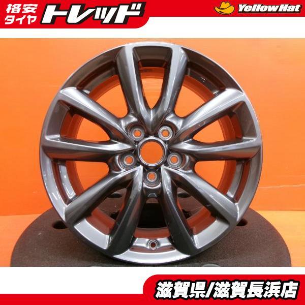 MAZDA3 FB 純正18インチホイール 4本セット 中古ホイール 4本 マツダ MAZDA3純正 18インチ 7J +45 5H114.3 ハブ