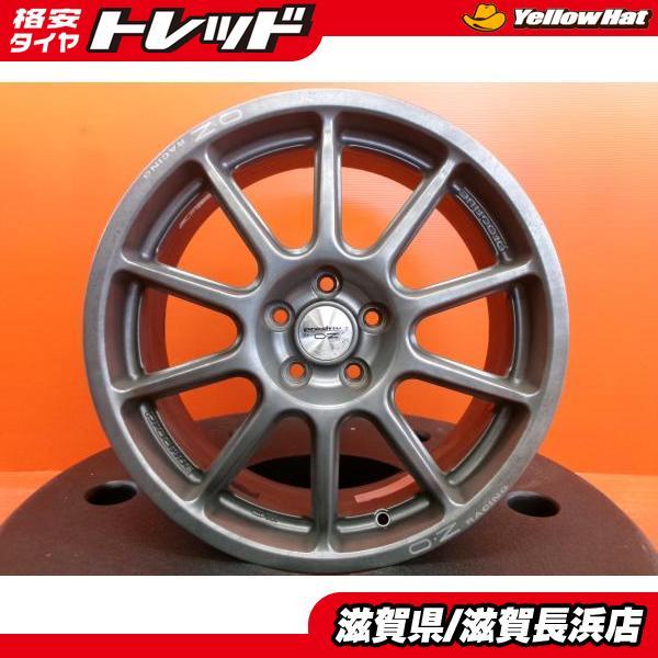 中古ホイール 4本 OZ Racing Prodrive P-WRC1 17インチ 7J +52 5H-100