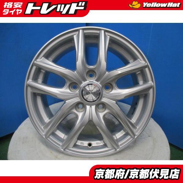 4本 BADX DOS Gavial 15インチ アルミホイール 6J +53 114.3 5H  