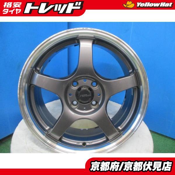 4本 中古 HOT STUFF X CROSS SPEED クロススピード 16インチ 7J +43  