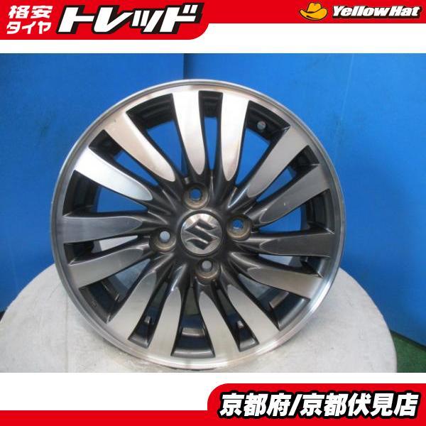 4本 中古 SUZUKI スズキ ソリオ 純正 アルミホイール 14インチ 4本 中古 SUZUKI スズキ ソリオ 純正 アルミホイール 14インチ