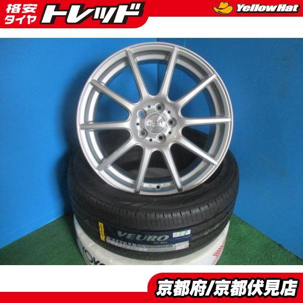 4本 未使用タイヤダンロップ VEURO VE303 215/45R17 MANARAY SPORT 
